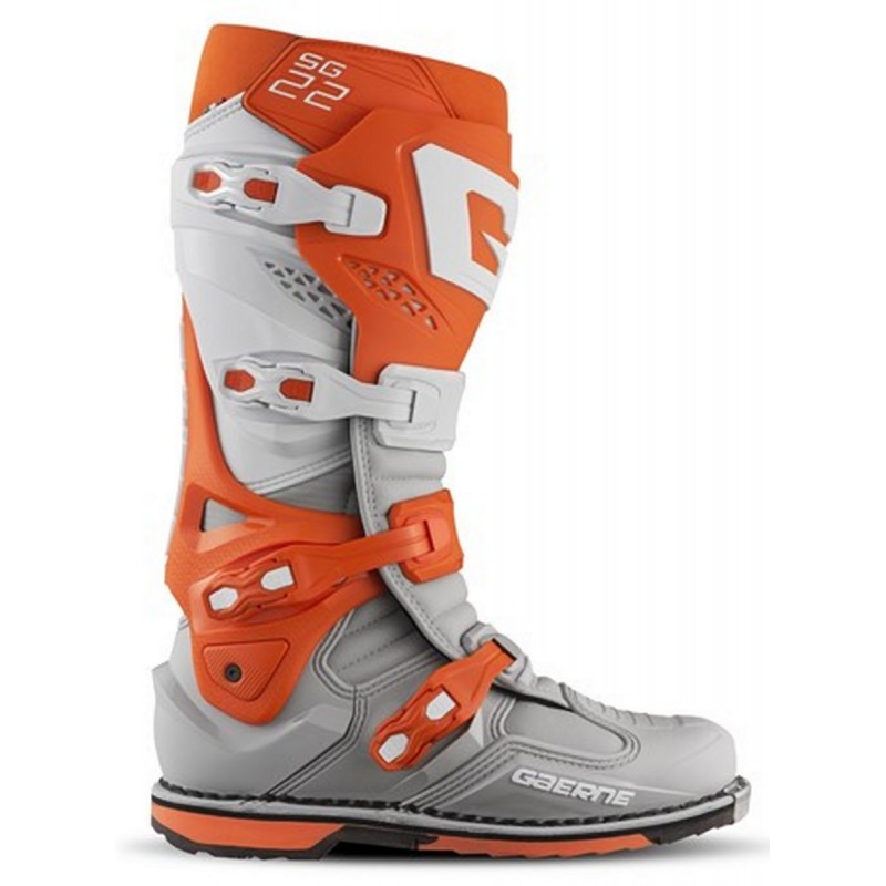 GAERNE BUTY CROSS/ENDURO MODEL SG-22 ORANGE/WHITE KOLOR POMARAŃCZOWY/BIAŁY ROZMIAR 44