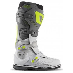 GAERNE BUTY CROSS/ENDURO MODEL SG-22 ANTHRACITE/WHITE/GREY KOLOR SZARY/BIAŁY/ŻÓŁTY ROZMIAR 42