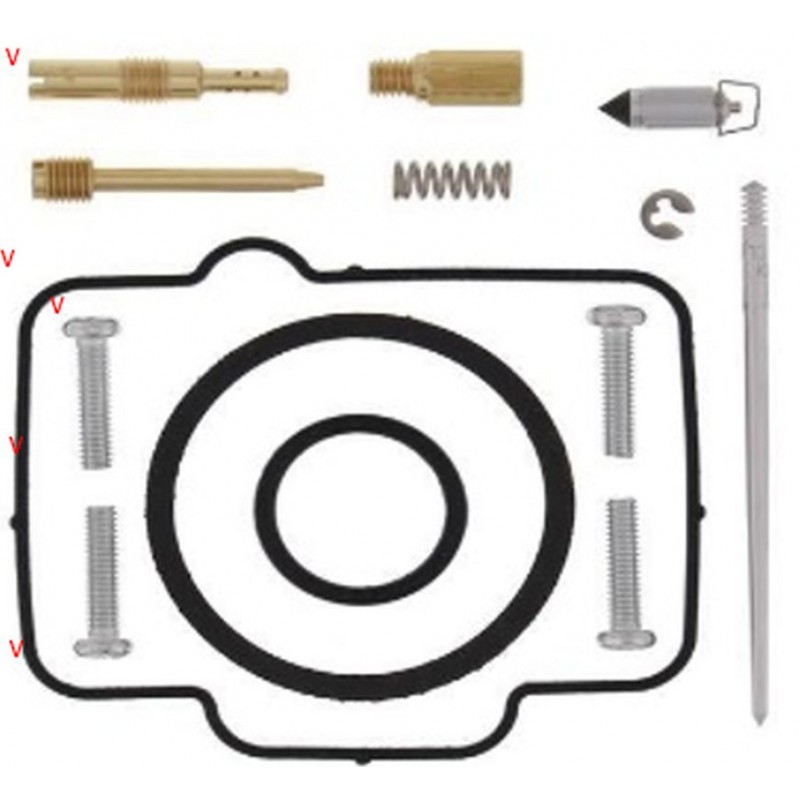 BEARING WORX 2023/04 ZESTAW NAPRAWCZY GAŹNIKA HONDA CR 250R '99, (26-1167)