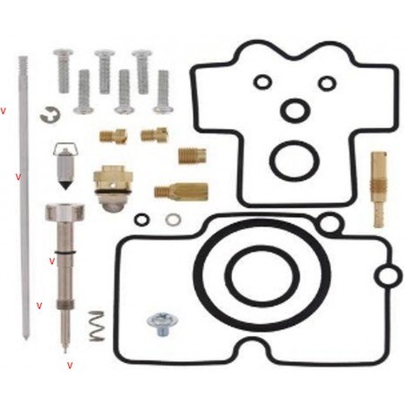 BEARING WORX 2023/04 ZESTAW NAPRAWCZY GAŹNIKA YAMAHA WR 400F '00, (26-1323)