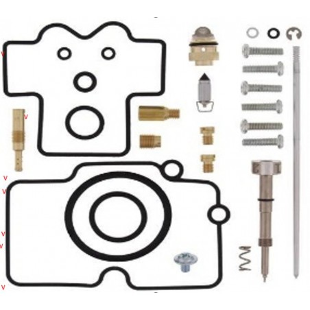 BEARING WORX 2023/04 ZESTAW NAPRAWCZY GAŹNIKA YAMAHA YZ 426F '01-'02 (26-1441)