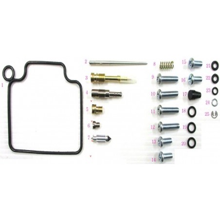 BEARING WORX 2023/04 ZESTAW NAPRAWCZY GAŹNIKA HONDA TRX 350 '00-'03 (26-1210)