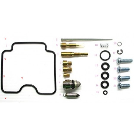 BEARING WORX 2023/04 ZESTAW NAPRAWCZY GAŹNIKA YAMAHA YFM 350FA BRUIN '06, YFM 350 GRIZZLY '07-'14, YFM 35X WOLVERINE '06-'09 (26