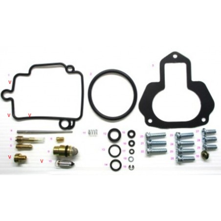 BEARING WORX 2023/04 ZESTAW NAPRAWCZY GAŹNIKA YAMAHA YFM 350ER MOTO-4 '87, YFM 350FW BIG BEAR '87-'98 (26-1386)