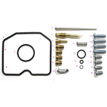 BEARING WORX 2023/04 ZESTAW NAPRAWCZY GAŹNIKA KAWASAKI KLF 300C BAYOU '97-'05 (26-1392)