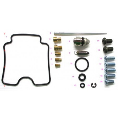 BEARING WORX 2023/04 ZESTAW NAPRAWCZY GAŹNIKA POLARIS PREDATOR 500 '03-'07 (26-1449)