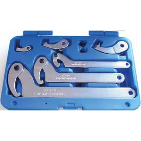 BUZZETTI ZESTAW NARZĘDZI KLUCZY PRZEGUBOWYCH DO NAKRĘTEK PIERŚCIENIOWYCH TYPU SEKTOROWEGO