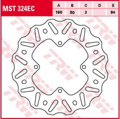 TRW LUCAS TARCZA HAMULCOWA TYŁ HONDA CR 80 92-02, CR 85 03-08, CRF 150 07-19 (PROMOCJA)