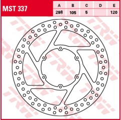 TRW LUCAS TARCZA HAMULCOWA PRZÓD APRILIA PEGASO 600 / 650 88-10, BMW F 650 / GS / DAKAR / CS / ST 94-08, G 650 GS / XCOUNTRY / X