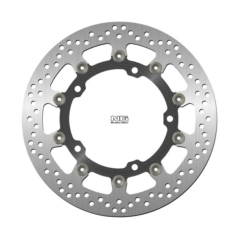 NG 2023/12 TARCZA HAMULCOWA PRZÓD KAWASAKI NINJA 400 / Z 400 '18-'22, ZX-25R '21-'22 (310X141,75X5MM) (5X10,25MM) (ŚRODEK ALUMIN