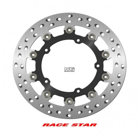 NG 2023/12 TARCZA HAMULCOWA PRZÓD RACE STAR PREMIUM YAMAHA MT-03 '16-'22, R3 '19-'22, YZF-R25 '14-'17, YZF-R3 '15-'18 (298X132X5