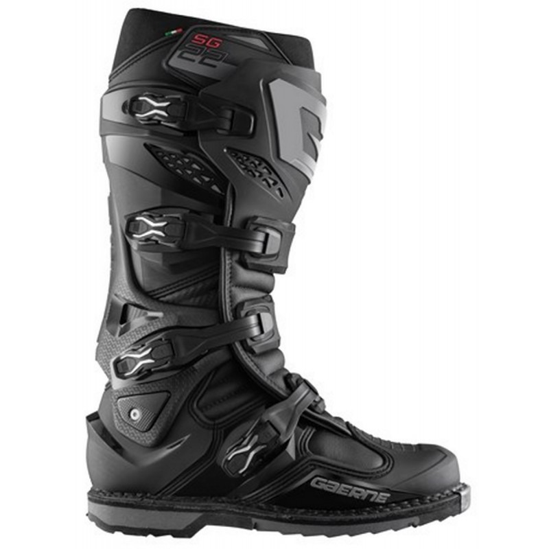 GAERNE BUTY CROSS/ENDURO MODEL SG-22 BLACK KOLOR CZARNY ROZMIAR 47