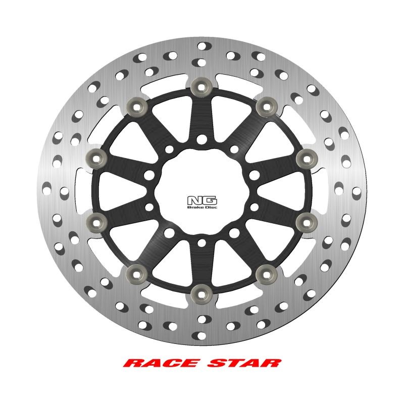 NG 2023/12 TARCZA HAMULCOWA PRZÓD RACE STAR PREMIUM KAWASAKI ER 6N/F '05-'17, ZX-6/ZX-6R 600 NINJA '05-'18, ZX-6R 636 '22, (298X