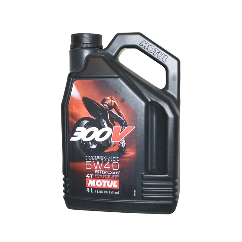 MOTUL OLEJ SILNIK 300V 4T FL ROAD RACING 5W40 4L (SYNTETYCZNY)