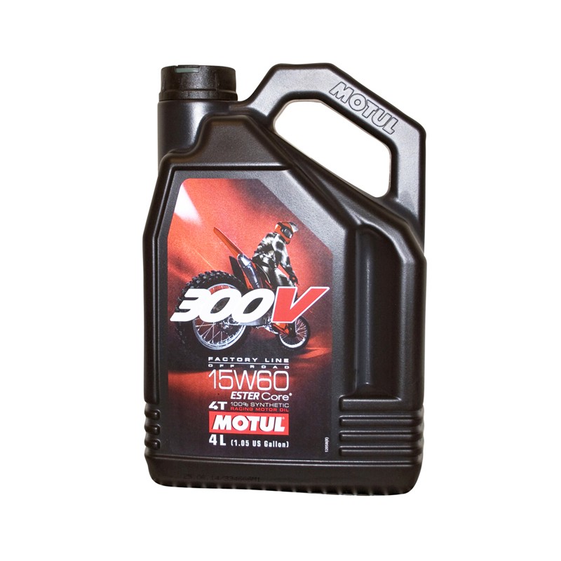 MOTUL OLEJ SILNIK 300V 4T FL OFF ROAD 15W60 4L (SYNTETYCZNY)