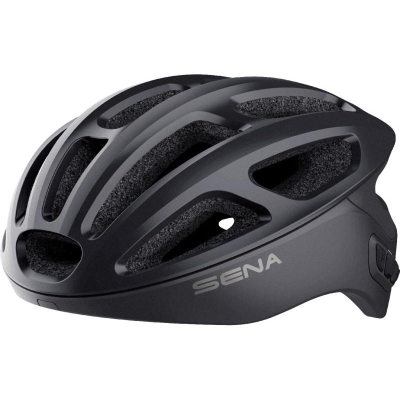 SENA KASK ROWEROWY R1 ROAD Z WBUDOWANYM INTERKOMEM BLUETOOTH 4.1 DO 900M ROZMIAR L ( 58-62 CM ) KOLOR CZARNY (EL)