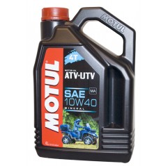 MOTUL OLEJ SILNIK QUAD ATV UTV 10W40 4L MINERALNY