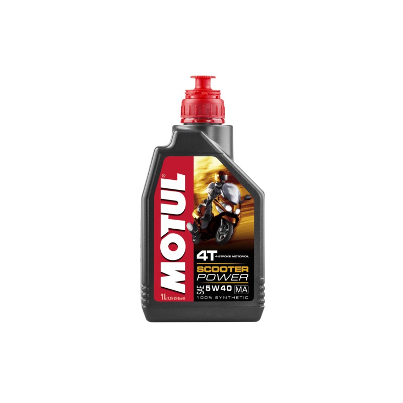 MOTUL OLEJ SILNIK SCOOTER POWER 4T 5W40 1L (100% SYNTETYK)