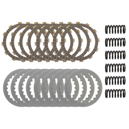 NACHMAN TARCZE, PRZEKŁADKI I SPRĘŻYNY SPRZĘGŁOWE (KOMPLET RACING) KTM SXF 350 11-12 (EBS5651) (EBS091)