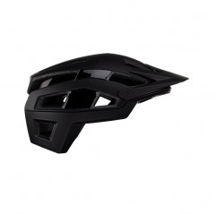 LEATT (2023/2024) KASK ROWEROWY MTB TRAIL 3.0 V23 HELMET STEALTH KOLOR CZARNY ROZMIAR L (59-63 cm)