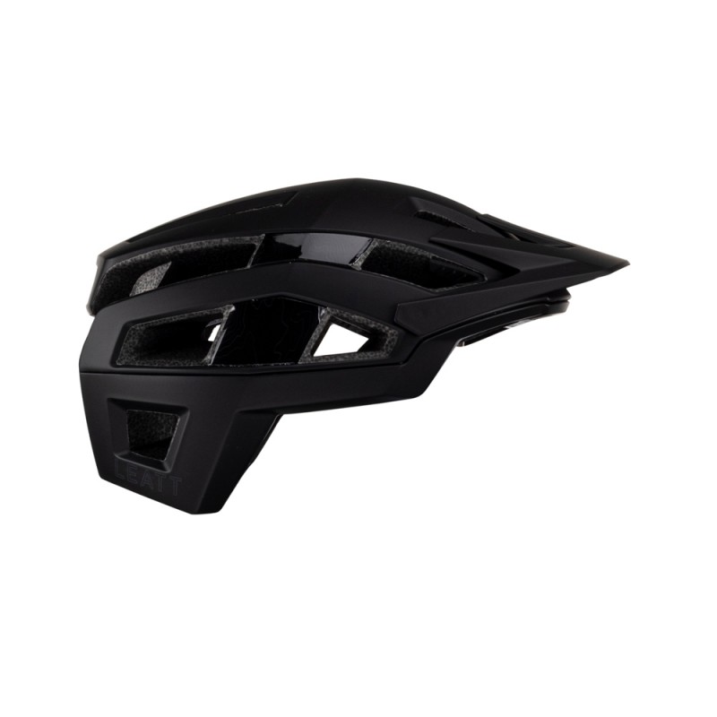 LEATT (2023/2024) KASK ROWEROWY MTB TRAIL 3.0 V23 HELMET STEALTH KOLOR CZARNY ROZMIAR L (59-63 cm)