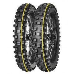 MITAS OPONA 120/90-18 TERRA FORCE-EX XT SUPER EXTREME 65R TT TYŁ (ŻÓŁTY PASEK) DOT 42/2023 (460103)