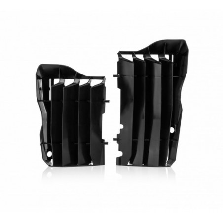 UFO 2024/01 OSŁONY CHŁODNICY (KRATKI) HONDA CRF 250 R '18-'19, CRF 250 RX '19, KOLOR CZARNY