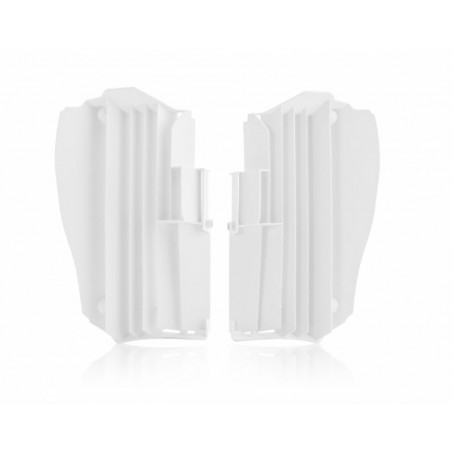 UFO 2024/01 OSŁONY CHŁODNICY (KRATKI) YAMAHA YZF 250 '19-'23, YZF 450 '18-'22 KOLOR BIAŁY NEUTRALNY