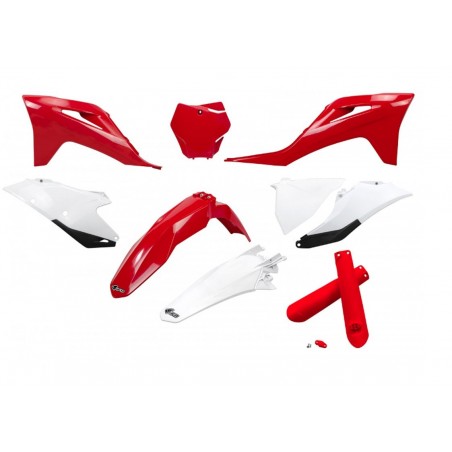 UFO 2024/01 KOMPLET PLASTIKÓW Z OSŁONAMI TELESKOPÓW (AMORTYZATORÓW) GAS GAS MC 125 / 250 '21-'23, EX 250 / 300 '21-'23, MC-F / E