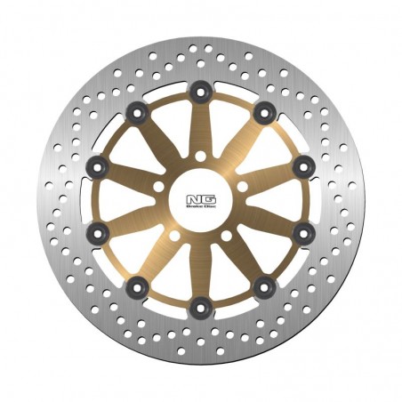 NG 2023/12 TARCZA HAMULCOWA PRZÓD SUZUKI GSX-F 750 '85-'88, GSX-R 750 '85-'87 (300X61X5MM) (5X10,25MM) PŁYWAJĄCA