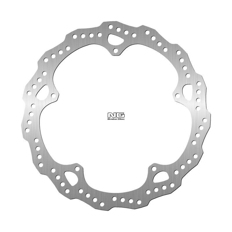 NG 2023/12 TARCZA HAMULCOWA PRZÓD KTM RC 125/200/390 '22, (320X204X5MM) (5X8,25MM) WAVE