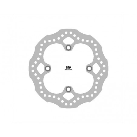 NG 2023/12 TARCZA HAMULCOWA PRZÓD HONDA SH 125 '09-23 (240X105X4MM) (4X10,25MM) WAVE