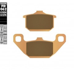 GALFER KLOCKI HAMULCOWE KH85 SPIEK METALICZNY (ZŁOTE) STREET