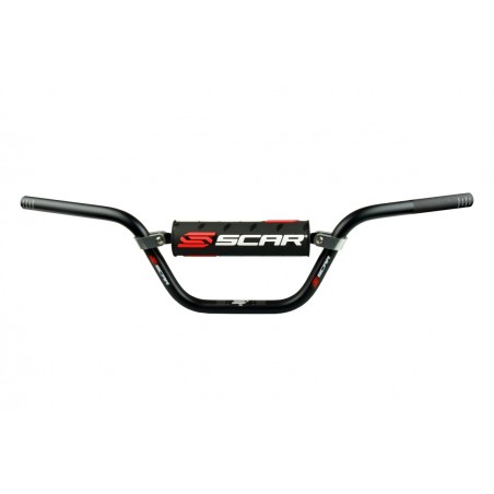 SCAR RACING KIEROWNICA WYSOKA PIT BIKE 22,2MM KOLOR CZARNY