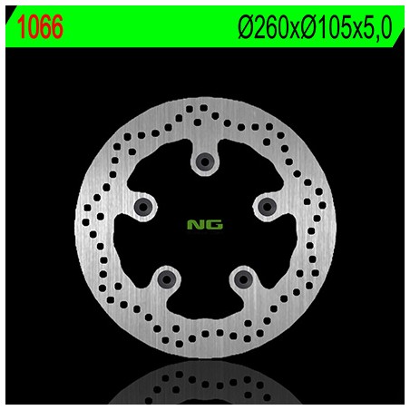 NG TARCZA HAMULCOWA PRZÓD KYMCO XCITING 250/300/500 (260X284X105X5) (5 OTWORÓW 10,5 MM)
