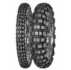 MITAS OPONA 140/80B18 ENDURO TRAIL-RALLY PRO SUPER LIGHT (ZIELONY PASEK) 70R M+S TYŁ DOT 51/2023 (zamiennik - 70000334) (460131)