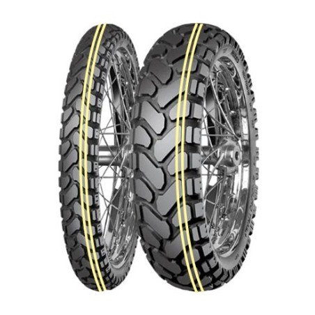 MITAS OPONA 140/80B18 ENDURO TRAIL DAKAR (PODWÓJNY ŻÓŁTY PASEK) 70H M+S TYŁ DOT 41/2023 (zamiennik - 70000458) (460039)