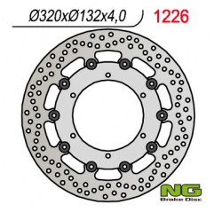 NG TARCZA HAMULCOWA PRZÓD YAMAHA XT660 X '04-'16 320 MM (320X132X4) (PŁYWAJĄCA)(6x8,50mm)