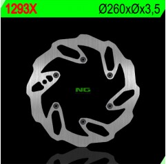 NG TARCZA HAMULCOWA PRZÓD BETA RR ENDURO 250/300 '12-'19, 4T 390/400/430/450/480/498 (260X-X3,5) WAVE 6 OTWORÓW