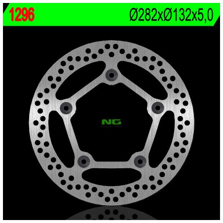 NG TARCZA HAMULCOWA TYŁ YAMAHA T-MAX 530 '12-'15 (282X132X5)