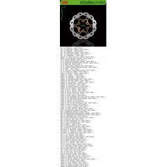 NG TARCZA HAMULCOWA PRZÓD CPI/HONDA/MBK/TGB/YAMAHA (220X58X2,5) (3X10,5MM) PŁYWAJĄCA WAVE