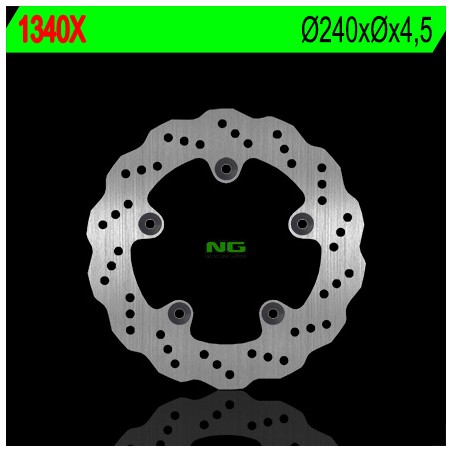 NG TARCZA HAMULCOWA TYŁ HONDA CB 650 '14-'18, INTEGRA 670 '12-'13, CTX 700 '13-'17, NC 750 X/S 14-18 (240X5) (5X10,5MM) WAVE