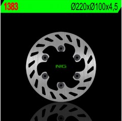 NG TARCZA HAMULCOWA TYŁ KAWASAKI KLX 300 R '97-'07 (220X100X4,5) (6X10,5MM)