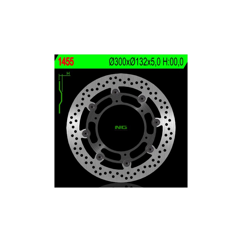 NG TARCZA HAMULCOWA PRZÓD YAMAHA WR 250X '08-'12 (SUPERMOTO) (PŁYWAJĄCA)