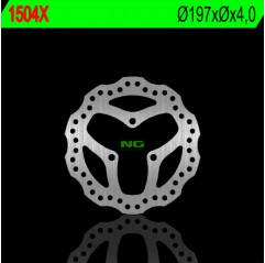 NG TARCZA HAMULCOWA TYŁ CAN-AM 450DS '08-'14 (197X4) (3X10,5MM) WAVE