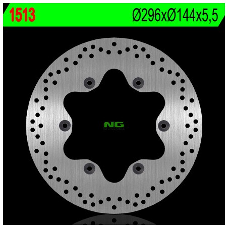 NG TARCZA HAMULCOWA PRZÓD HONDA VT 750DC BLACK SPIRIT '12-'15 (296X144X5,5MM) (6X10,5MM)