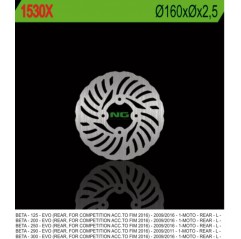 NG TARCZA HAMULCOWA TYŁ BETA EVO 125/200/250/290/300 09-17 (160MM) WAVE