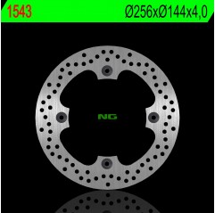 NG TARCZA HAMULCOWA PRZÓD HONDA XL 650V TRANSALP (00-07), XL 700V / ABS TRANSALP (08-11) (256X144X4,0) (4X10,5MM)