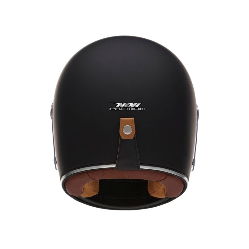 NOX/EXKLUSIV PREMIUM KASK INTEGRALNY (FULL FACE) REVENGE SOLID KOLOR CZARNY MAT ROZMIAR S