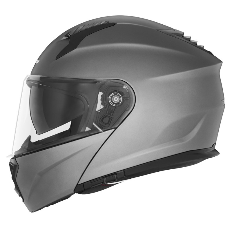 NOX KASK SZCZĘKOWY (FLIP-UP) Z BLENDĄ N968 KOLOR TYTANOWY MAT ROZMIAR M